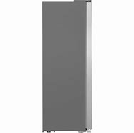 Image result for FRSG1915AV 36" Counter Depth Side-By-Side Refrigerator With 18.8 Cu. Ft. Total Capacity LED Lighting Door Stop 2 Crisper Drawers Door Storage In Brushed