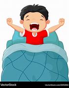 Image result for Kid Waking Up Clip Art
