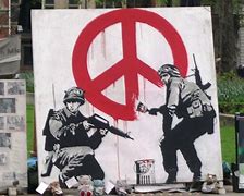 Image result for Anti-War Graffiti