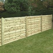 Image result for Horizontal Fence Panels