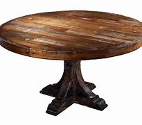 Image result for Reclaimed Wood Round Dining Table