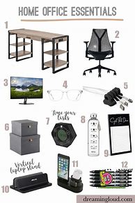 Image result for Must Haves for a Cute Office Desk
