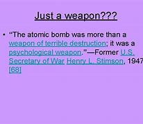 Image result for Atomic Bomb Propaganda