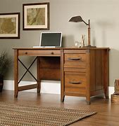 Image result for Small Wooden Computer Desk with Drawers