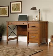 Image result for Long Narrow Desk with Drawers
