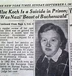 Image result for Ilse Koch Trial