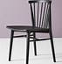 Image result for Black Farmhouse Dining Chairs