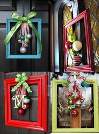 Image result for Easy Christmas Door Hanger Crafts