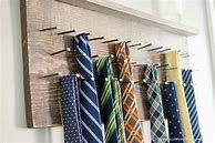 Image result for Homemade Tie Rack