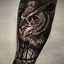 Image result for Great Horned Owl Tattoo