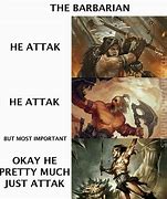 Image result for Dnd Barbarian Memes
