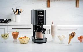 Image result for Ninja Creami, Ice Cream Maker, 5 One-Touch Programs, Nc300