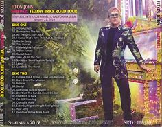 Image result for Elton John Fare Well Yellow Brick Road