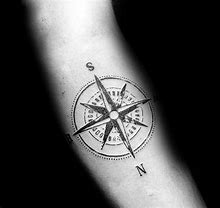 Image result for Simple Arrow Compass Tattoos