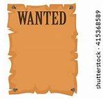 Image result for Blank Cartoon Wanted Poster