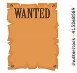Image result for Wanted Poster Fillable