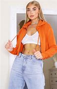 Image result for Black Jeans and Hoodie Crop Top