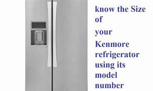 Image result for Sears Appliances Refrigerators Kenmore