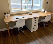 Image result for DIY IKEA Alex Desk