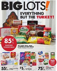 Image result for Big Lots Thanksgiving Ad
