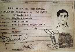 Image result for Pablo Escobar Libreta