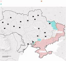 Image result for Current Russia-Ukraine War Map