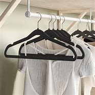 Image result for Velvet Coat Hangers Black