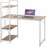 Image result for 4 Tier Desk with Shelves