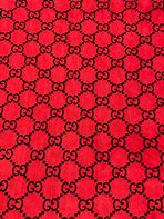 Image result for Red Gucci Print