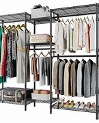 Image result for Garment Rack with Shelves