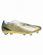 Image result for Adidas White and Gold Football Cleats X