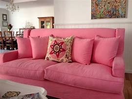 Image result for pink couch