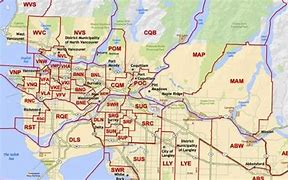 Image result for Electoral District Map. BC