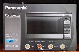 Image result for Compact Stainless Steel Microwave