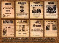 Image result for Real Old West Wanted Posters