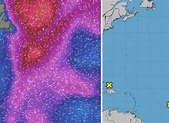 Image result for Atlantic Ocean Hurricane Map