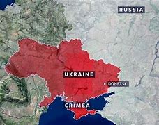 Image result for Map of Ukraine War Zone
