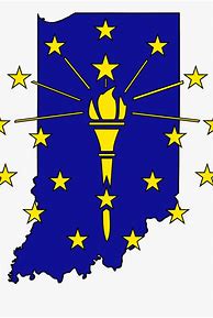 Image result for Free Clip Art of State of Indiana