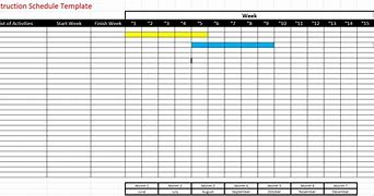 Image result for Project Management Schedule Word