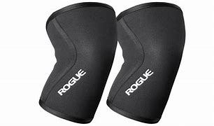 Image result for Rogue 3mm Knee Sleeve - Black - Medium - M