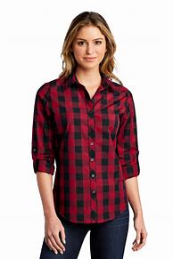 Image result for Women's Cotton Plaid Shirts