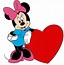 Image result for Valentine's Mickey Mouse Head Clip Art