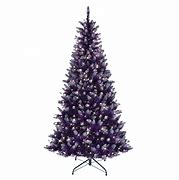Image result for Artificial Purple Christmas Trees