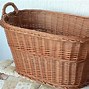 Image result for Laundry Basket Shelves Cedar Wicker