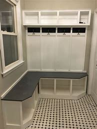 Image result for Rustic Mud Room Benches with Storage
