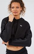 Image result for Black Adidas Cropped Sweatshirt