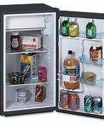 Image result for black compact refrigerator