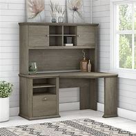 Image result for small corner desk with hutch