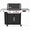 Image result for Weber ® Genesis SX-335 Stainless Steel Natural Gas Outdoor Smart Grill | Crate & Barrel