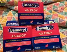 Image result for Benadryl Ultratabs Antihistamine Allergy Medicine, Tablets - 24 Ct